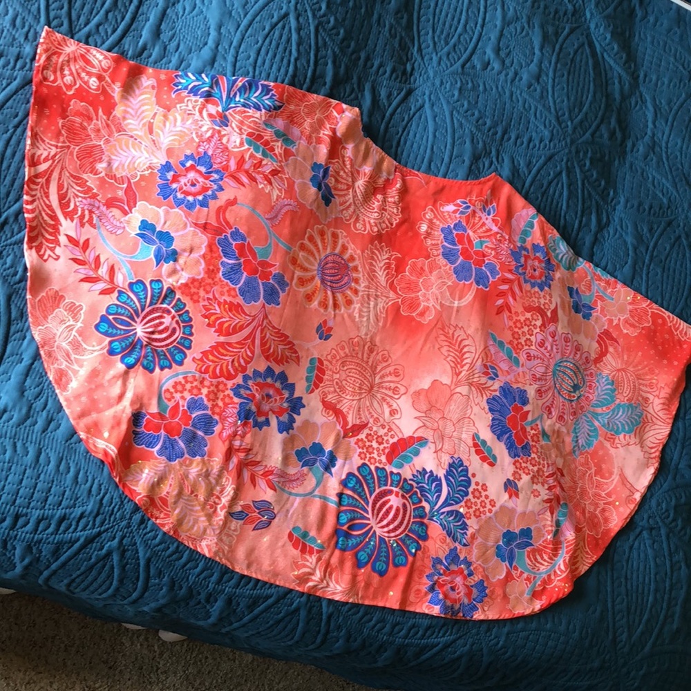 Women’s Poncho Top, Large, Bob Mackie - Picture 5 of 6